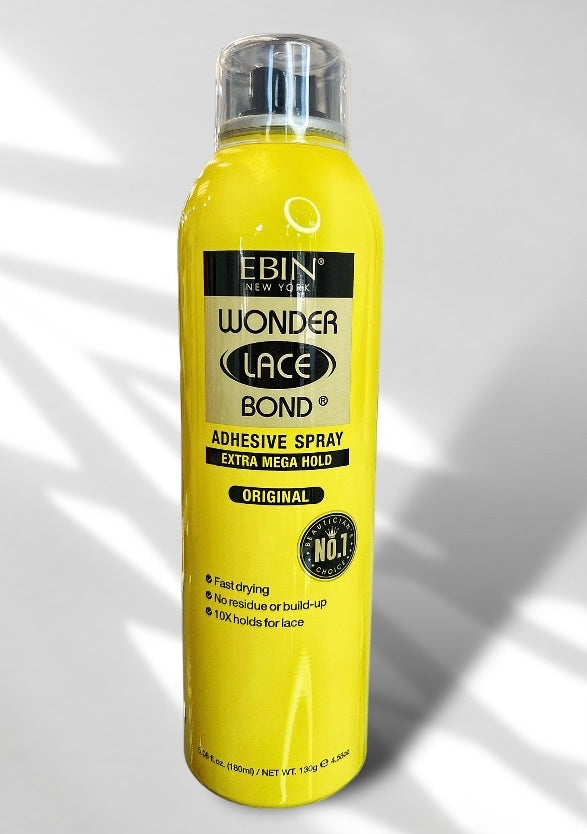 EBIN Wonder Lace Bond Adhesive Spray Extra Mega Hold Original
