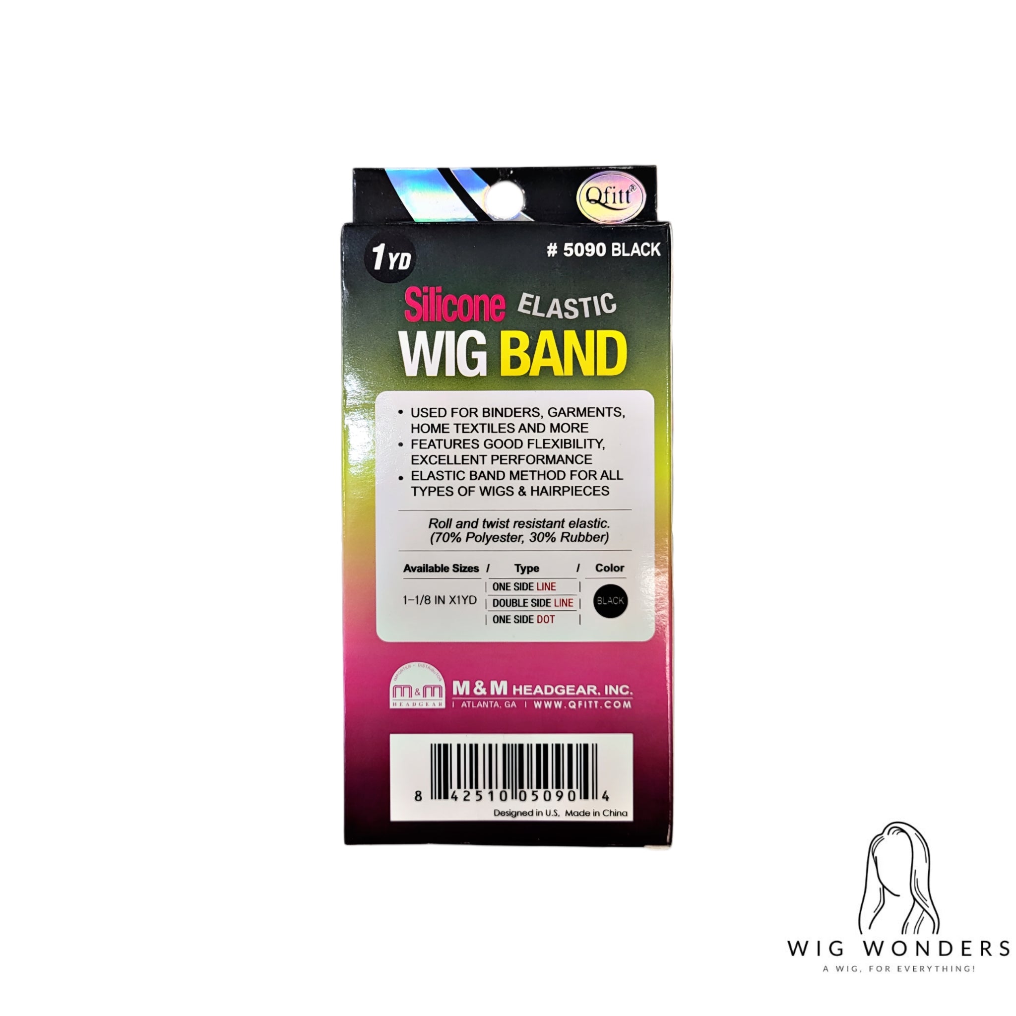 Silicone Elastic Wig Band